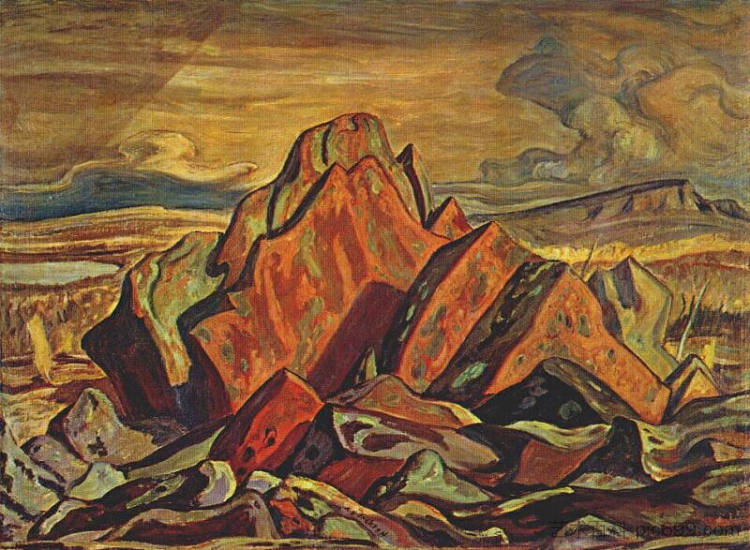 大熊湖的山丘 Hills at Great Bear Lake (1953)，A·Y·杰克逊