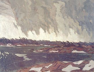 三月风暴，乔治亚湾 March Storm, Georgian Bay (1920)，A·Y·杰克逊