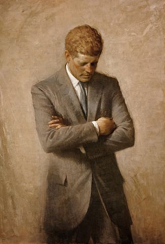 约翰·肯尼迪官方肖像 John F. Kennedy Official Portrait (1970)，艾伦·希克勒