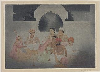 月光音乐派对 A Moonlight Music Party (1906)，阿巴宁德拉纳特·泰戈尔