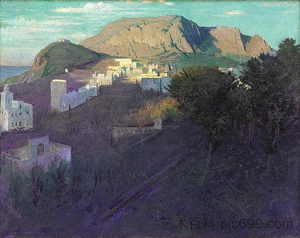 卡普里 Capri (1901)，雅培·亨德森·塞耶