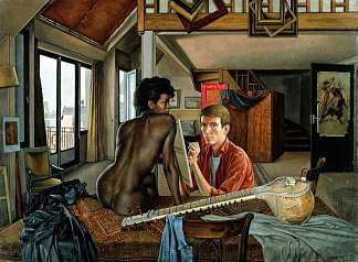 艺术家和模特 Artist and Model (1959)，阿卜杜勒·马蒂·克拉温