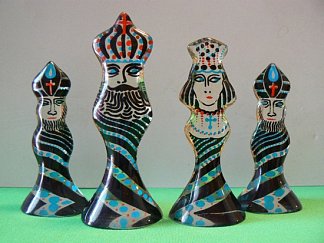 国际象棋套装 Chess Set，亚伯拉罕·帕拉特尼克