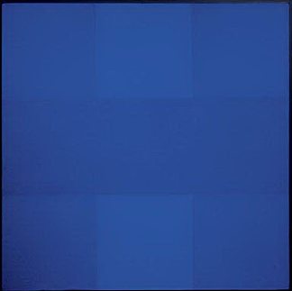 抽象绘画：蓝色 Abstract Painting: Blue (1953)，阿德·赖因哈特