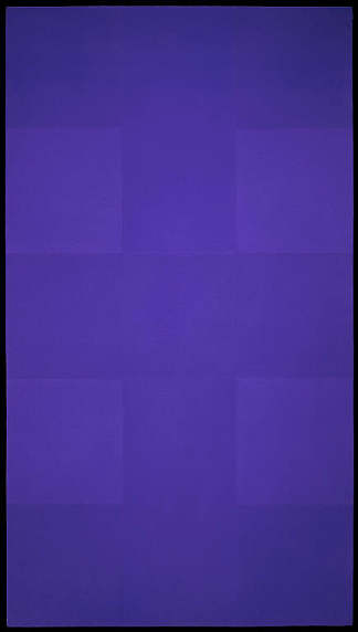 抽象绘画：蓝色 Abstract Painting: Blue (1953)，阿德·赖因哈特