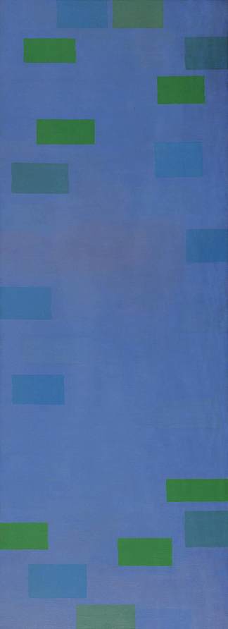 抽象绘画， 蓝色 Abstract Painting, Blue (1952)，阿德·赖因哈特