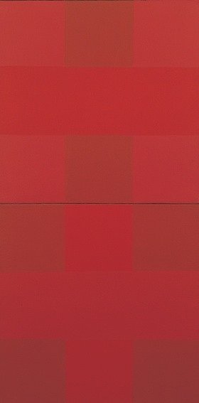 抽象绘画：红色 Abstract Painting: Red (1952)，阿德·赖因哈特