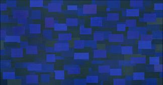 编号 88（蓝色） Number 88 (Blue) (1950)，阿德·赖因哈特