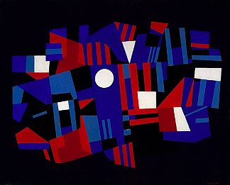 红色和蓝色成分 Red and Blue Composition (1941)，阿德·赖因哈特