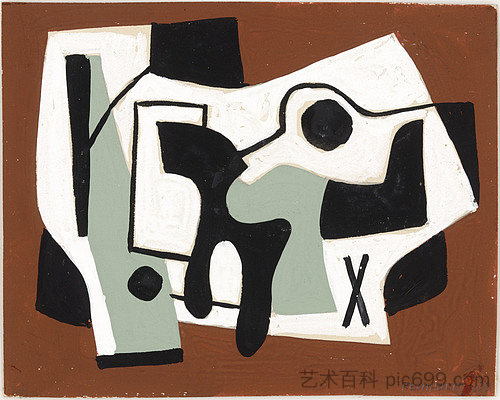 为绘画而学习 Study for a Painting (1938)，阿德·赖因哈特