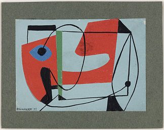 为绘画而学习 Study for a Painting (1938)，阿德·赖因哈特