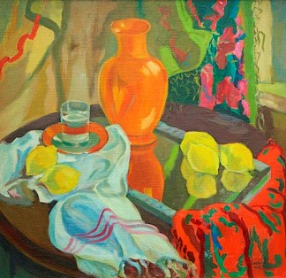 静物与柠檬 Still Life with Lemons (1955)，阿达尔伯特米哈伊洛维奇埃尔代利