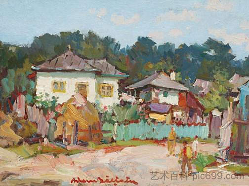 锡雷特谷的房子 House on Siret Valley，亚当巴尔塔图