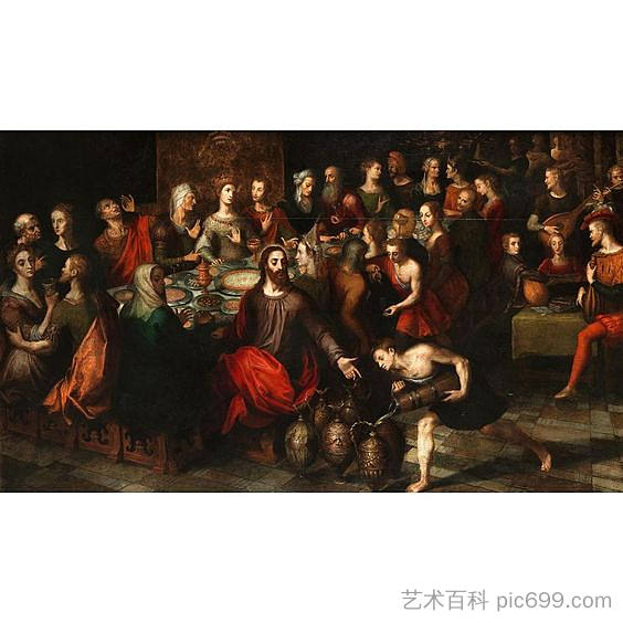 迦拿婚礼 The Wedding at Cana，阿达姆·凡·诺尔特