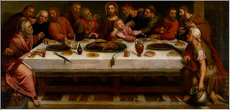 最后的晚餐 The Last Supper，阿达姆·凡·诺尔特