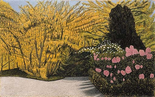 欧仁斯堡的金雨 Goldregen im Eugensberg (1928),阿道夫迪特里希
