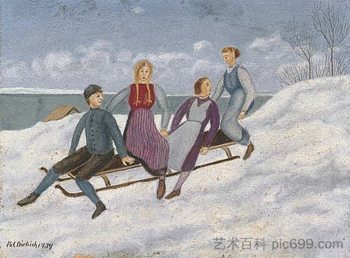 乘坐雪橇 Sleigh Ride (1939),阿道夫迪特里希