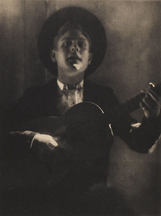 塞维利亚吉他手 Guitar Player of Seville (1908)，阿道夫·德·梅耶尔