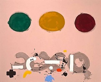 绿色， 赭色， 栗色 Green, Ochre, Maroon (1969)，阿道夫·戈特利布