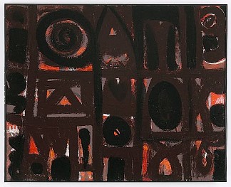 夜间表格 Night Forms (1950)，阿道夫·戈特利布