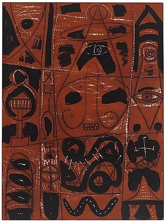 无题 Untitled (1947)，阿道夫·戈特利布