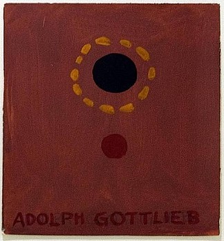 无题 Untitled (1968)，阿道夫·戈特利布