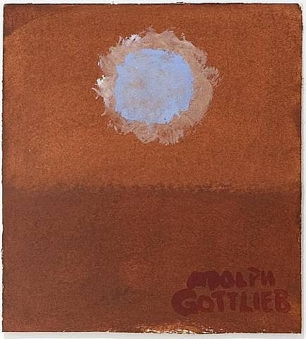 无题 Untitled (1968)，阿道夫·戈特利布