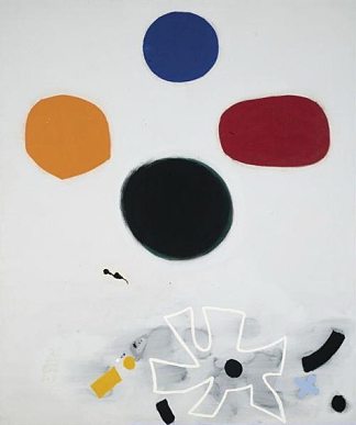 白线 #2 White Line #2 (1968)，阿道夫·戈特利布