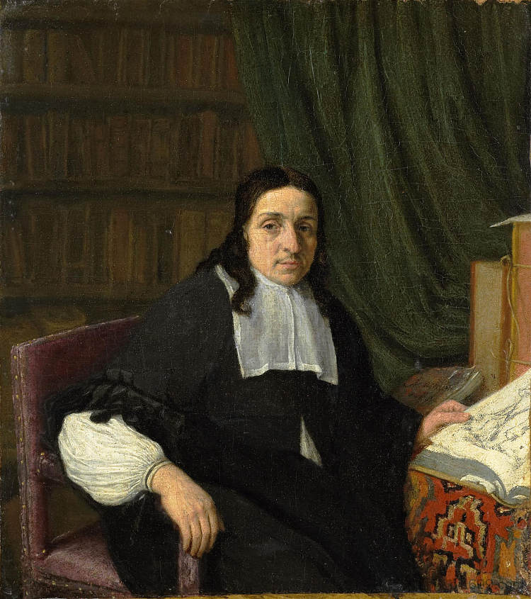 学者肖像 Portrait of a Scholar (1665),阿德里安·范·奥斯塔德