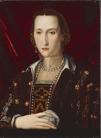 托莱多的埃莉奥诺拉 Eleonora da Toledo (1560)，阿尼奥洛·布伦齐诺
