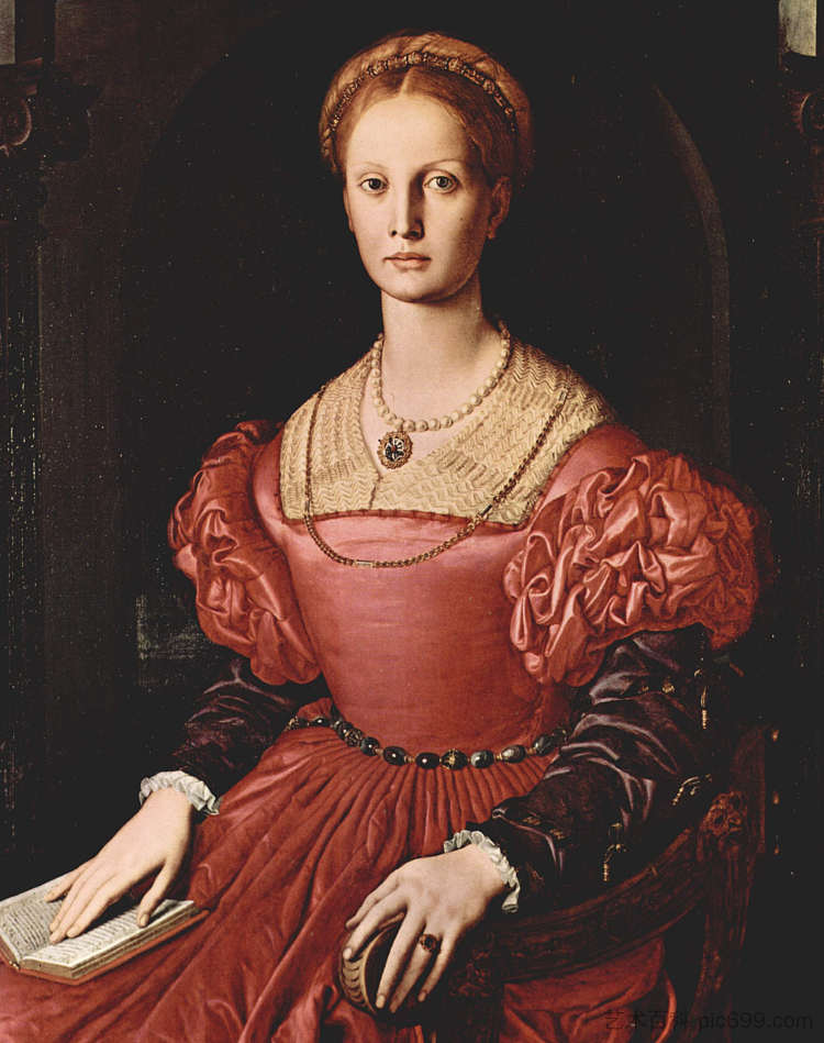 卢克雷齐娅·潘恰蒂奇 Lucrezia Panciatichi (1540),阿尼奥洛·布伦齐诺