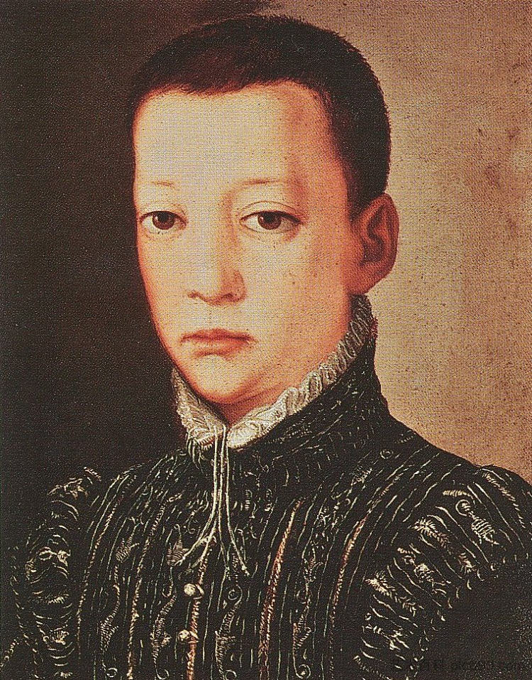 彼得罗·德·美第奇 Pietro de' Medici (c.1560),阿尼奥洛·布伦齐诺