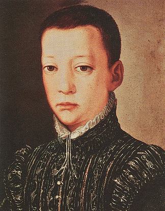 彼得罗·德·美第奇 Pietro de’ Medici (c.1560)，阿尼奥洛·布伦齐诺