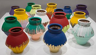 彩色花瓶 Colored Vases (2006)，艾未未
