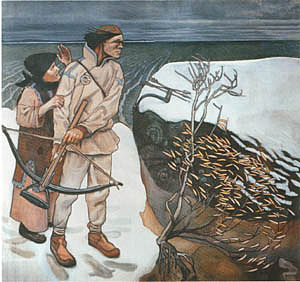 茹卡海宁的复仇 Joukahainen’s Revenge (1897)，阿克塞利·加伦·卡勒拉