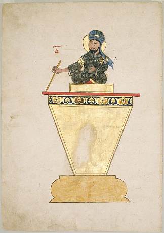 烧杯水钟 The Beaker Water Clock (c.1206)，贾扎里