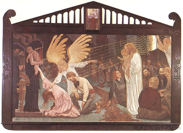 自我总和通过,真理和生活 Ego sum via, veritas et vita (1903),阿拉达尔·科罗索菲克利什