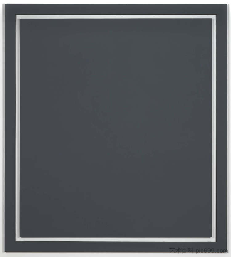海峡画6号 Channel Painting No. 6 (1975)，艾伦·查尔顿
