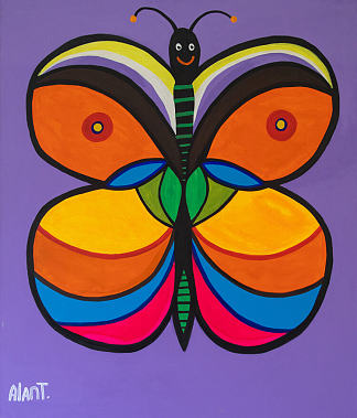 蝴蝶的颜色 The colors of the butterfly，艾伦·泰勒兹