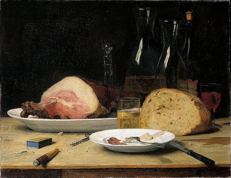 静物:多余 Still Life: Excess (1896),阿尔布雷希特·安克尔