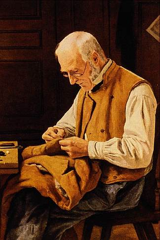乡村裁缝 The Village Tailor，阿尔布雷希特·安克尔