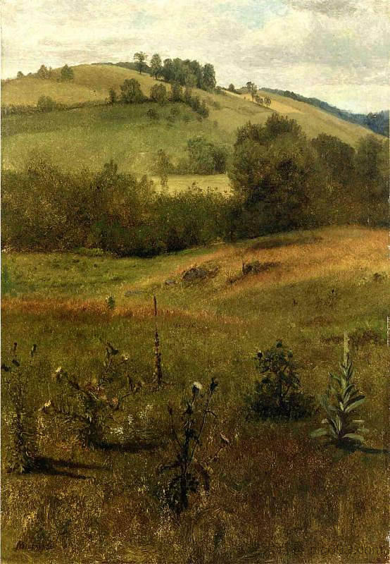 绿山 (佛蒙特州) Green Mountains, Vermont,阿尔伯特·比尔施塔特