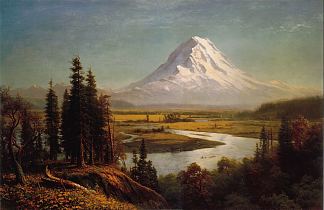 雷尼尔山 Mount Rainier，阿尔伯特·比尔施塔特