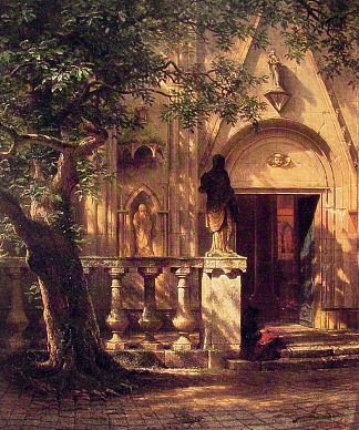 阳光和阴影 Sunlight and Shadow (1862)，阿尔伯特·比尔施塔特