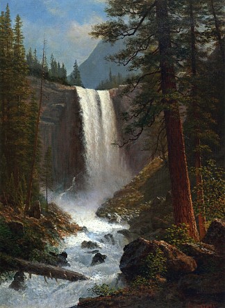 春瀑布 Vernal Falls，阿尔伯特·比尔施塔特