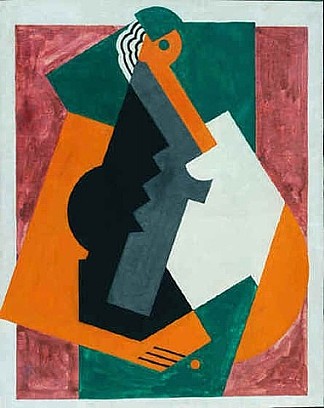 立体主义人物 Figure Cubiste (1921)，阿尔伯特·格瑞兹