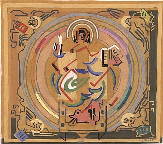 物质与光或基督到四形 Matière et Lumière ou le Christ au Tétramorphe (1934)，阿尔伯特·格瑞兹