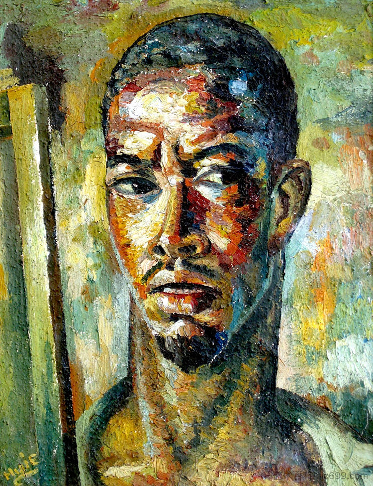 自画像 Self-Portrait (1943)，艾伯特·哈