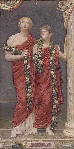 一个花环 A Garland (1888; United Kingdom                     )，阿尔伯特·约瑟夫·摩尔