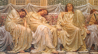 梦想 Dreamers (1882; United Kingdom                     )，阿尔伯特·约瑟夫·摩尔